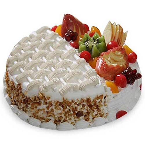 Fruit Crunch Cake